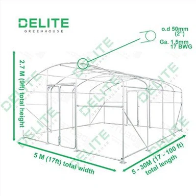 Pecynnau Tŷ Gwydr Poly Twnnel